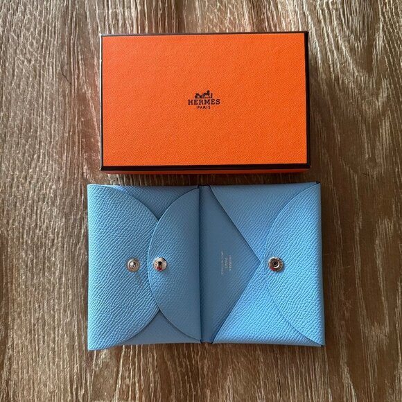 Hermes Calvi Duo Card Holder - Picture 2 of 8